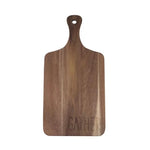 "Gather" Script Acacia Cutting Board