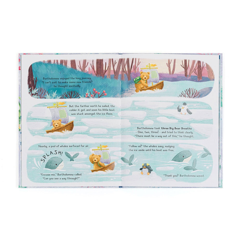 Bartholomew Bear And The Snow Giants Book | Jellycat