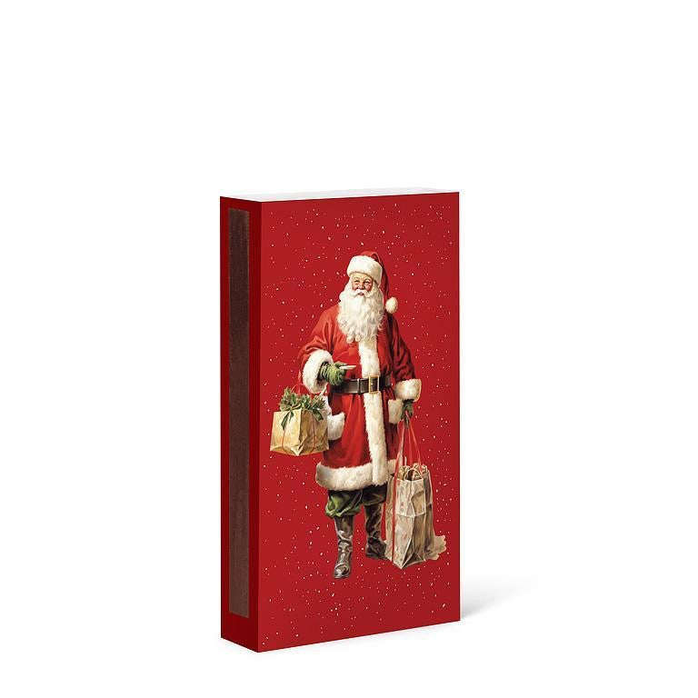 Shopping Santa Matches | Box of 45