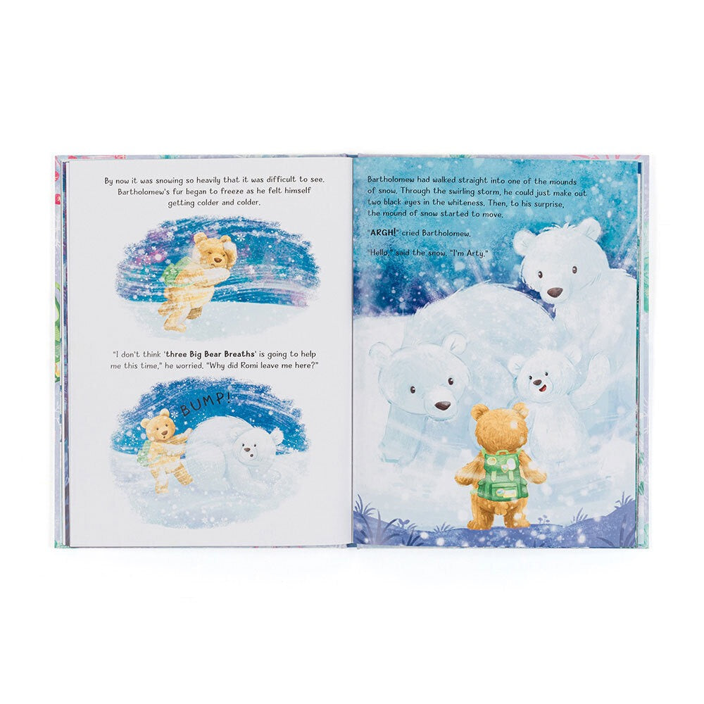 Bartholomew Bear And The Snow Giants Book | Jellycat