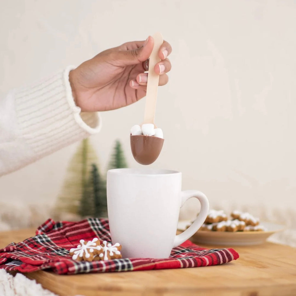 Belgian Milk Chocolate Peppermint | Hot Chocolate Spoons