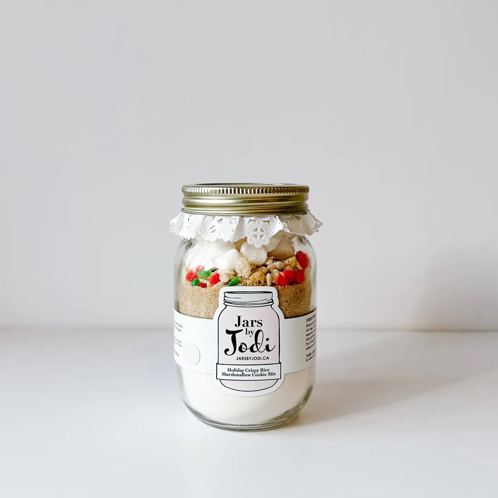 Holiday Crispy Rice Marshmallow Cookie Mix