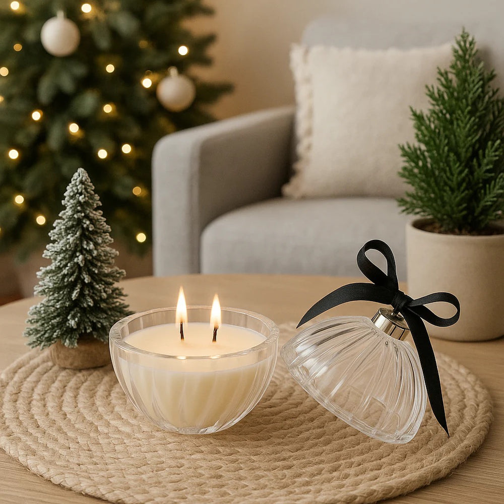 Holiday Ornament Candle