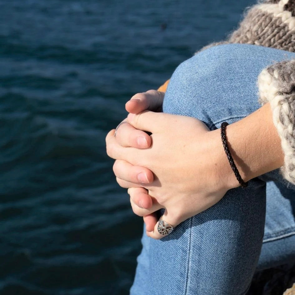 Braided Leather Bracelet