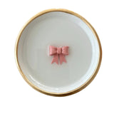 The Pink Bow Ring Dish