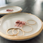 The Pink Bow Ring Dish