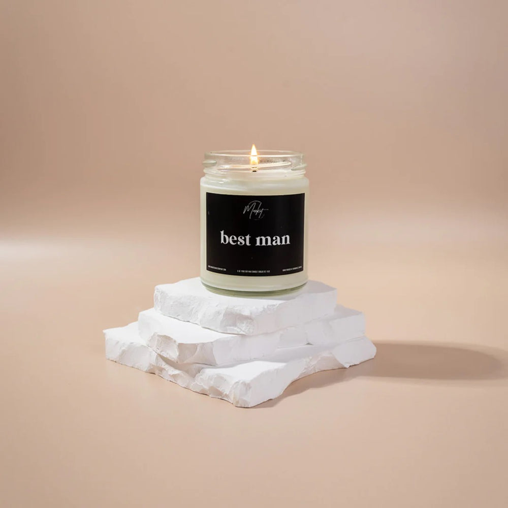 Best Man Soy Candle