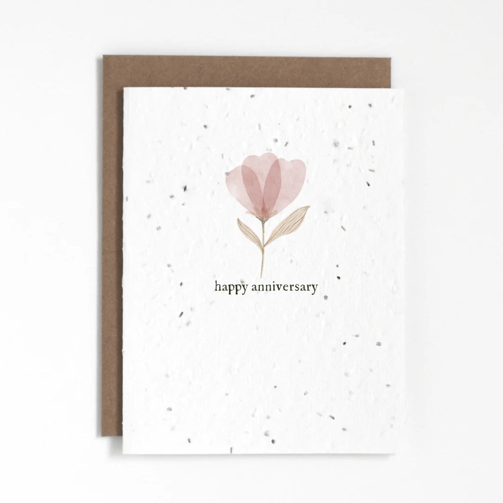 Happy Anniversary | Plantable Seed Card