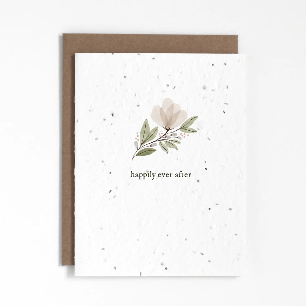 Happily Ever After | Plantable Seed Card