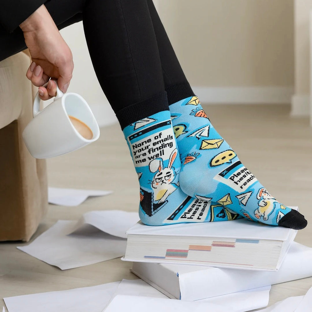 Inbox Bunny Socks | For Him + Her