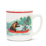Canoeing Animals Mug