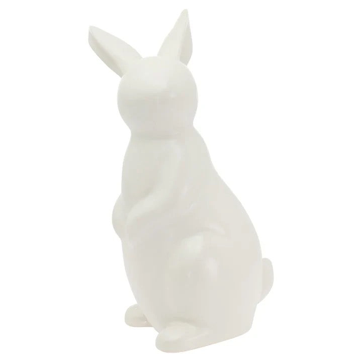 White Ceramic Bunny 