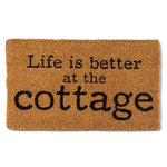 Life is Better at the Cottage Doormat