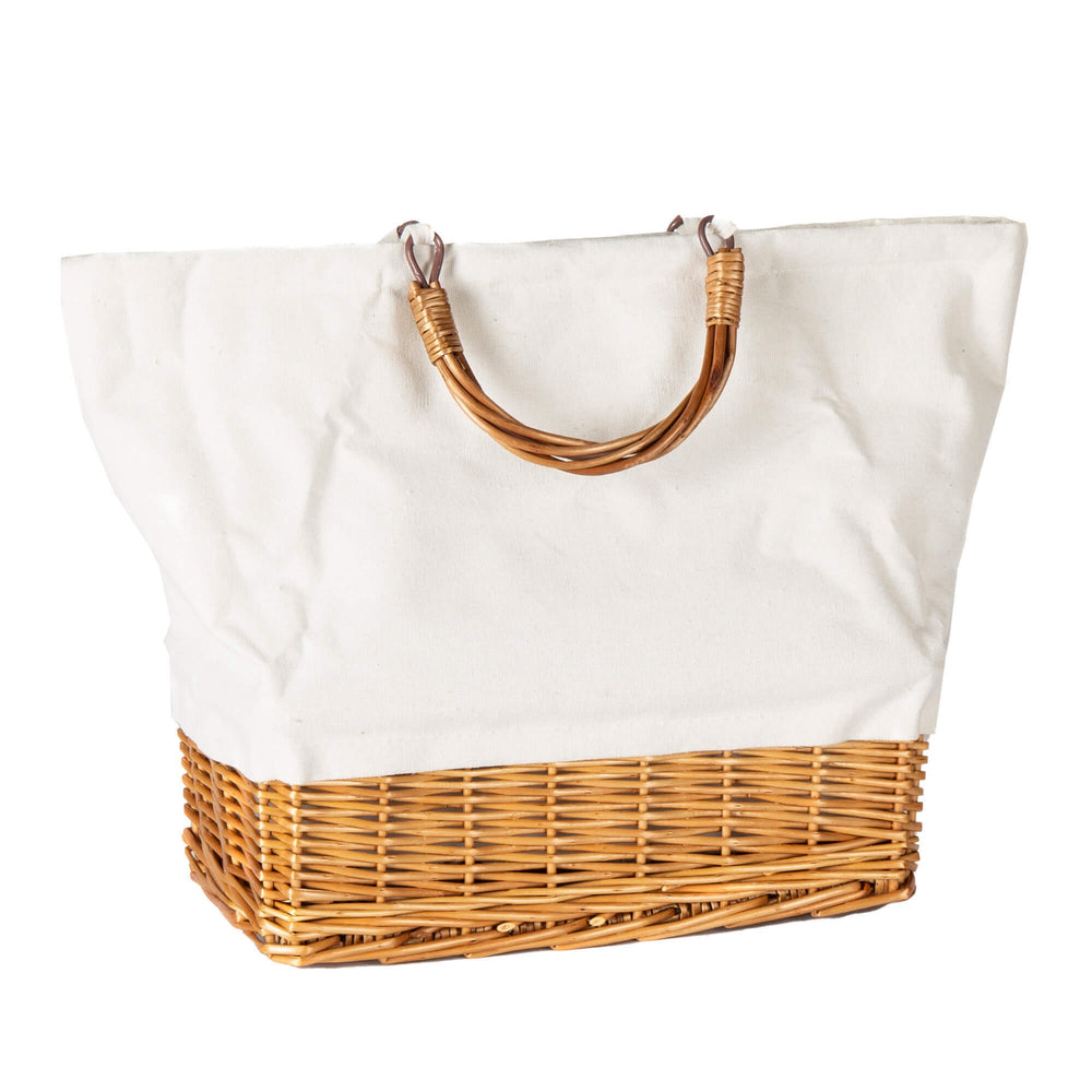 White Fabric + Willow Picnic Cooler Bag