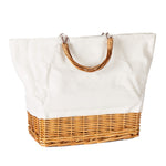 White Fabric + Willow Picnic Cooler Bag