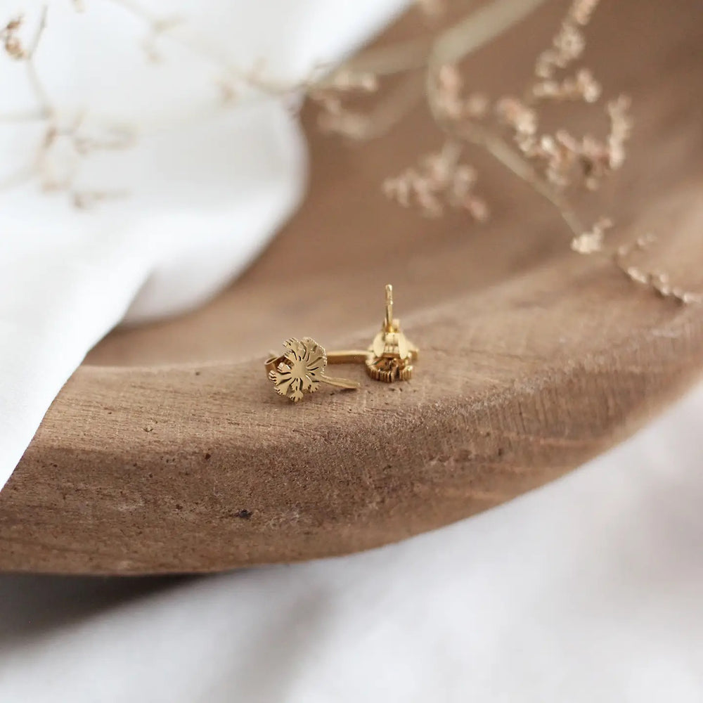 Mini Dandelion Earrings