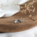 Mini Dandelion Earrings
