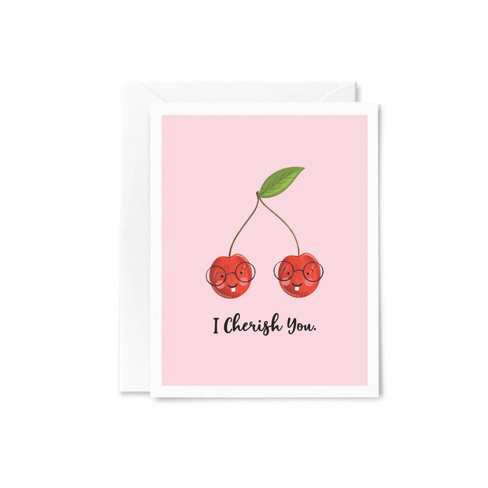 I Cherish You Greeting Card