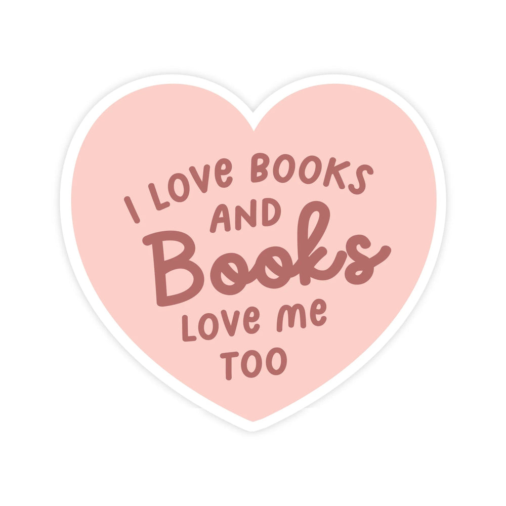 Books Love Me Too Sticker