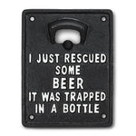 Rescued Beer Wall Opener