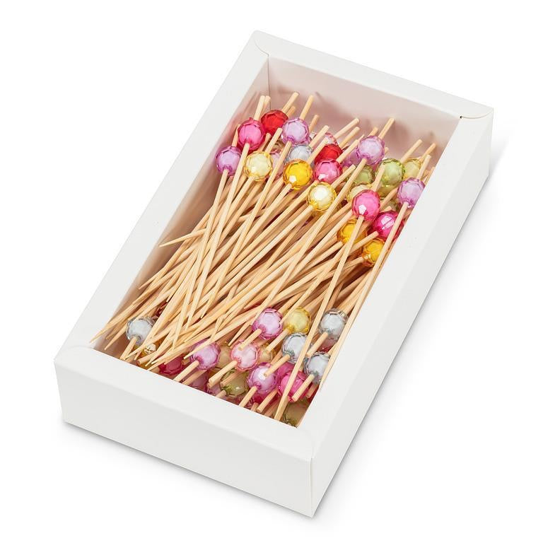 Colourful Ball Picks. 100 Pieces
