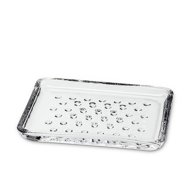 Glass Rectangle Soap Dish