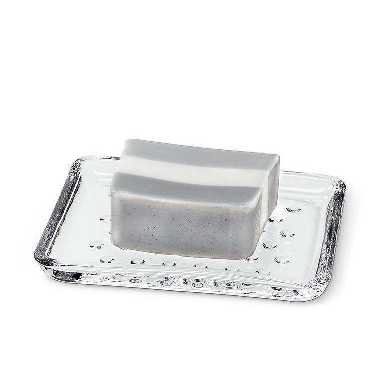 Glass Rectangle Soap Dish