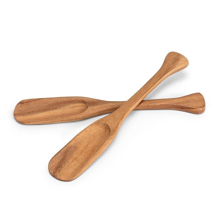 Long Paddle Acacia Wood Servers