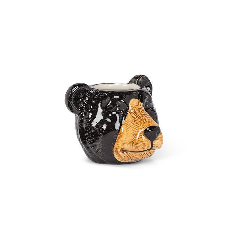 Small Black Bear Planter