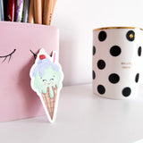 Ice Cream Vinyl Sticker