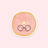 Donut Vinyl Sticker