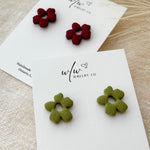 Abstract Flower Studs