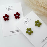 Abstract Flower Studs