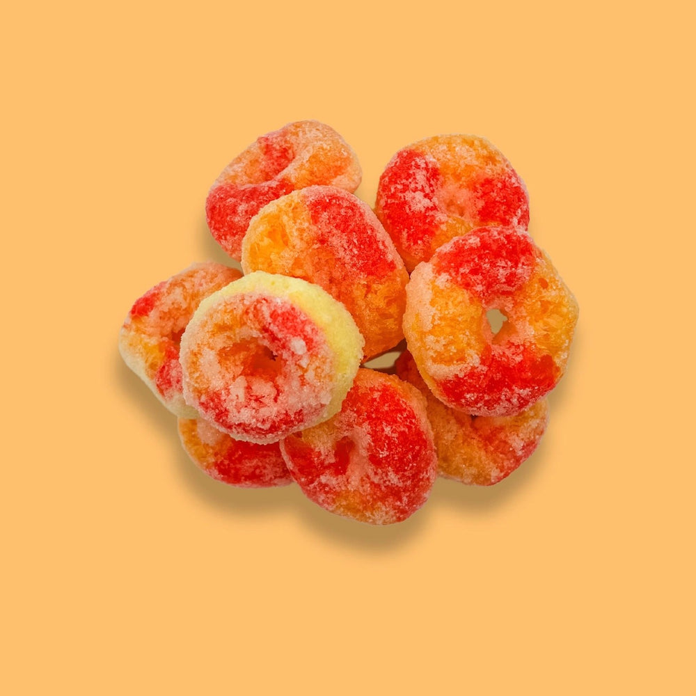 Freeze Dried Watermelon Peach Rings