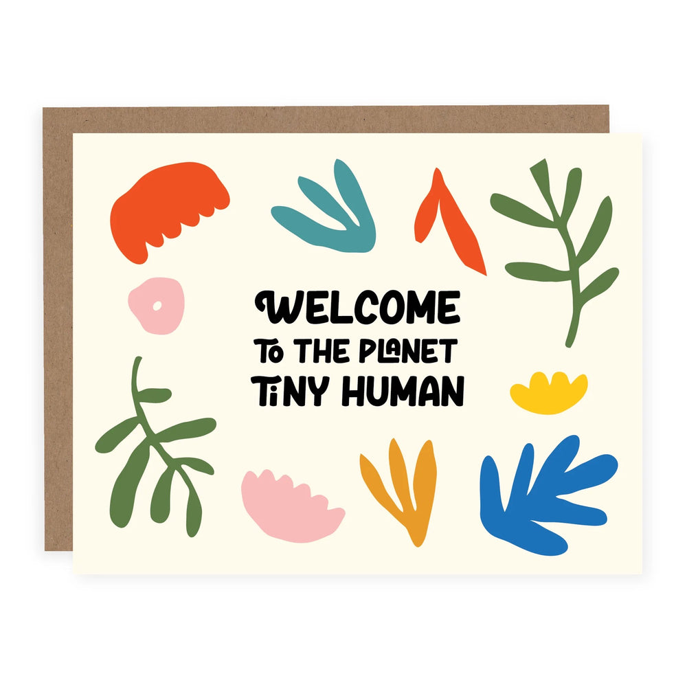 Welcome To The Planet Card