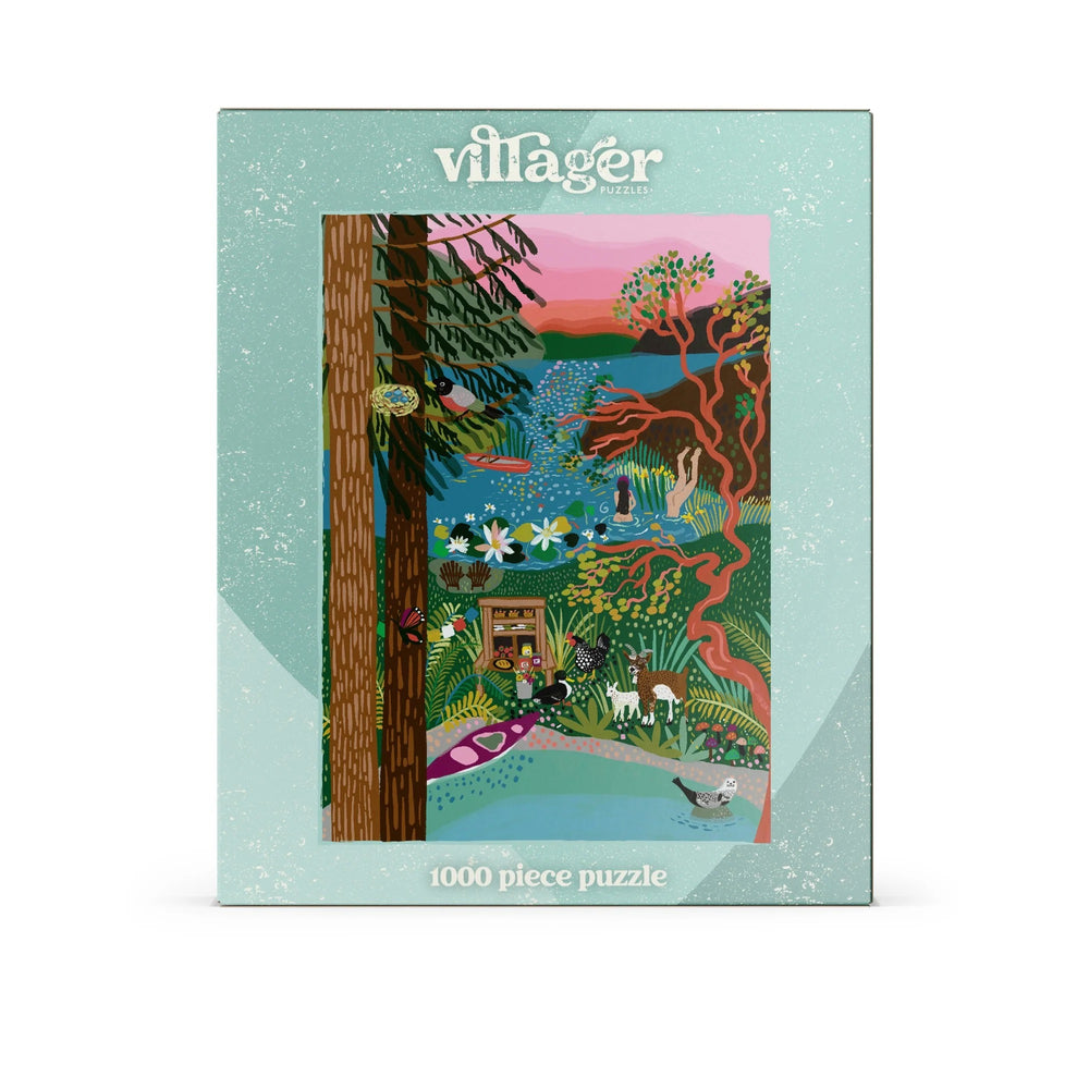 Salt Spring Island Swim | 1000-Piece Puzzle for Adults