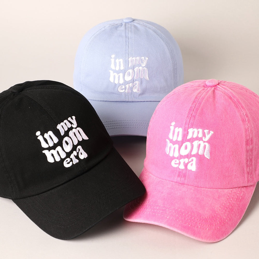 "In My Mom Era" Embroidered Cap