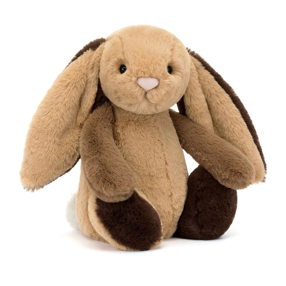 Bashful Patchwork Brown Bunny | Jellycat