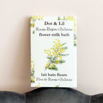 Mimosa Blossom + Nectarine Bath Milk Sachet