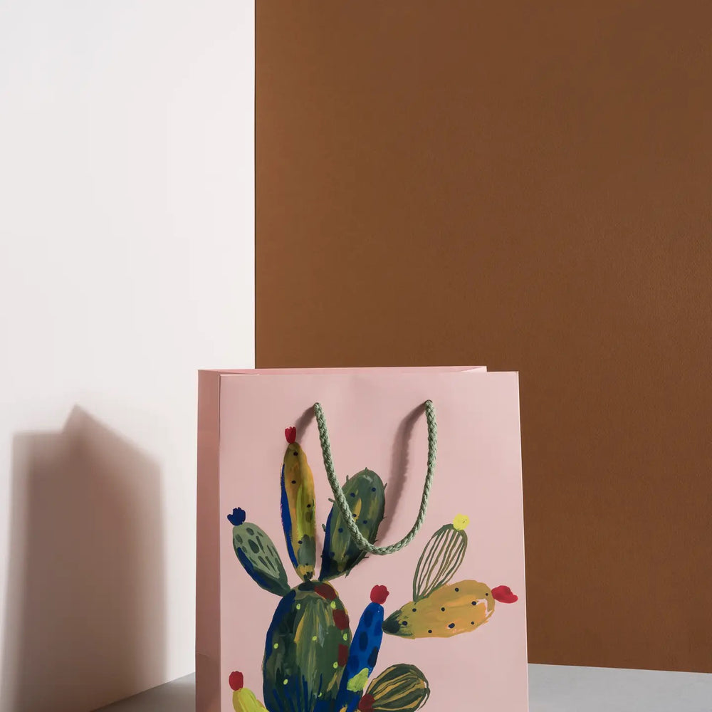 Cactus Rose Gift Bag