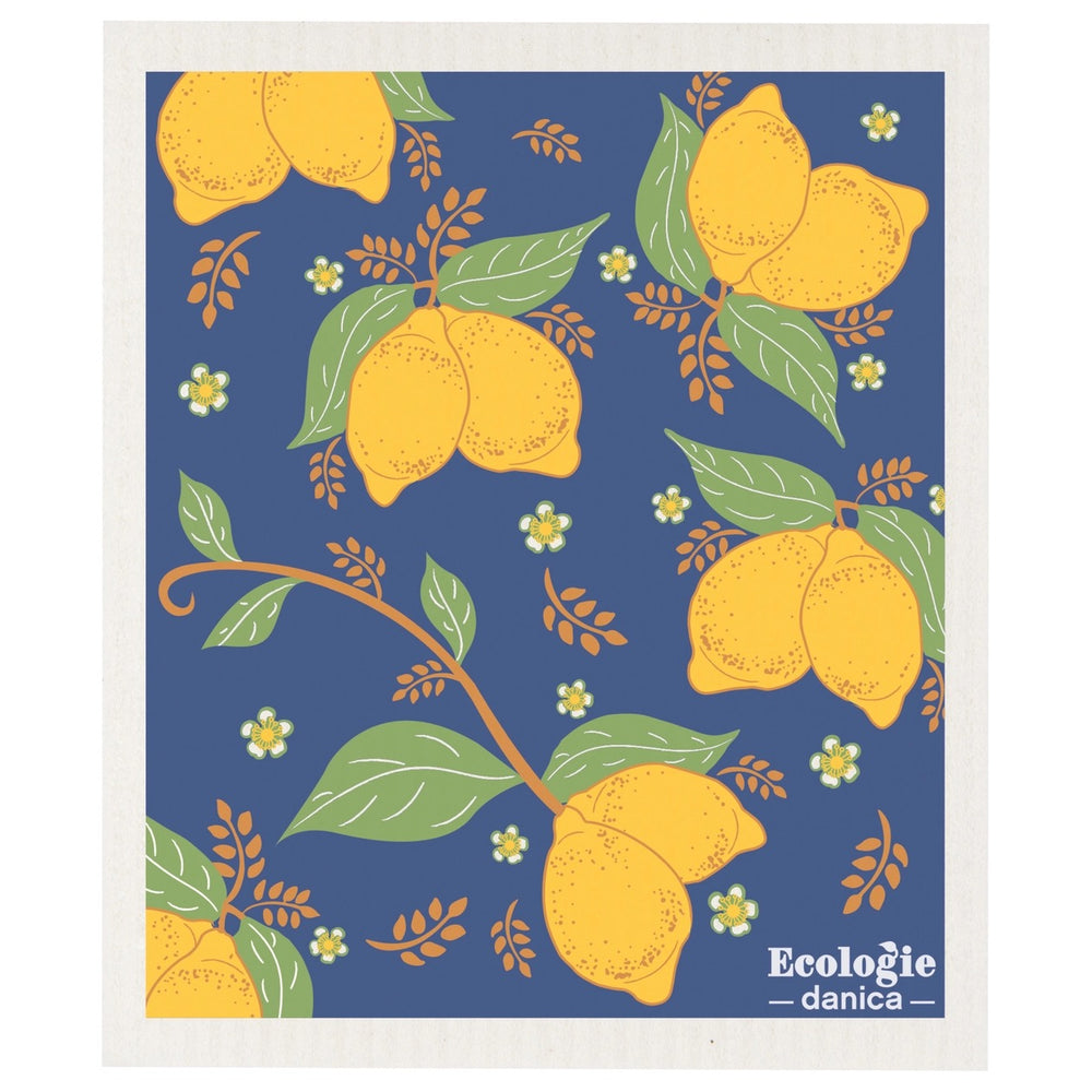Provencal Lemons | Sponge Cloth