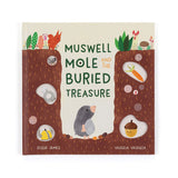 Muswell Mole And The Buried Treasure Book | Jellycat
