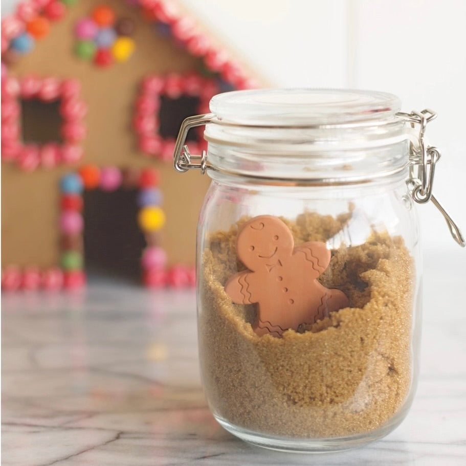 Gingerbread Terracotta Sugar Saver
