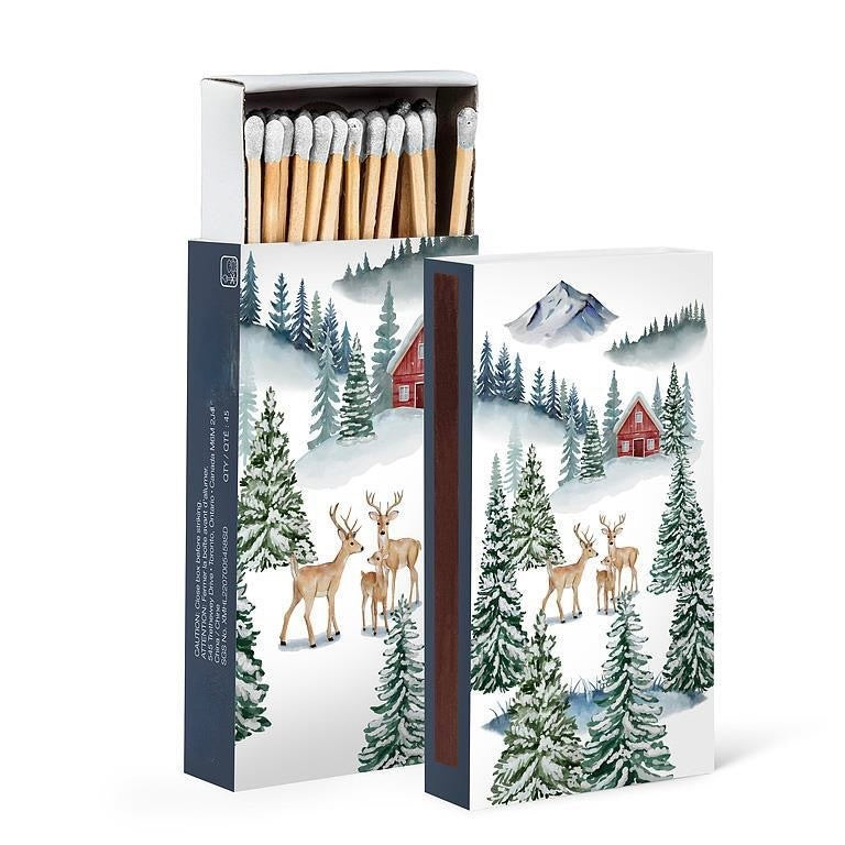 Winter Forest Matches | Box of 45