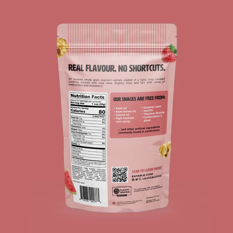 Poppin' Rosé All Day - Wine Infused Caramel Popcorn