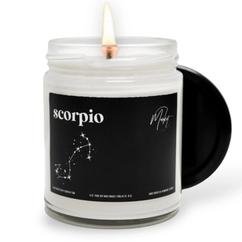 Zodiac Signs Soy Candle | 12 Signs