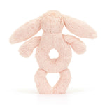 Bashful Blush Bunny Ring Rattle | Jellycat