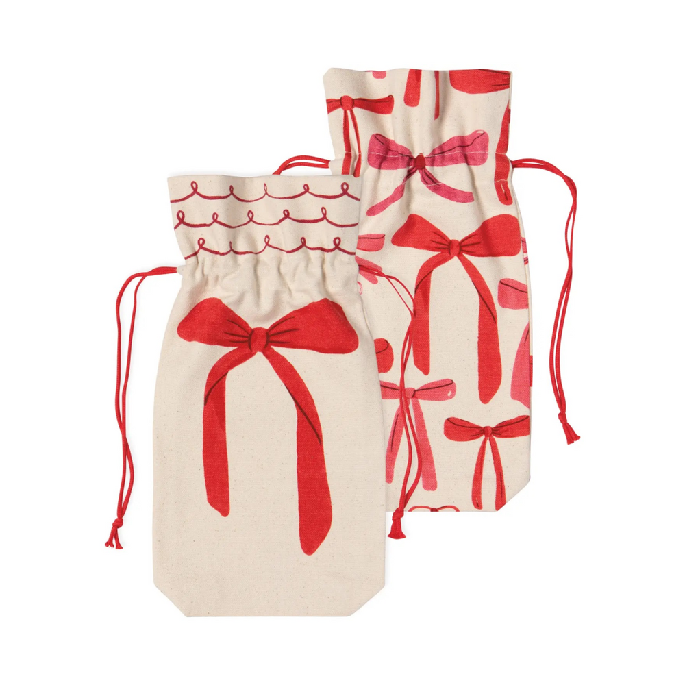 Bowtique Wine Bags | Set of 2