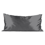Charcoal Satin Pillowcase | King