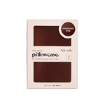 Chocolate Satin Pillowcase |  Standard